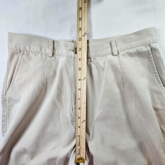 LL Bean Size 12 Regular Women's Original Fit Khaki Pants - Picture 6 of 8